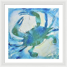 Load image into Gallery viewer, Blue Crab I - Framed Print