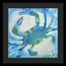 Load image into Gallery viewer, Blue Crab I - Framed Print