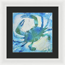 Load image into Gallery viewer, Blue Crab I - Framed Print