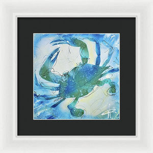 Blue Crab I - Framed Print