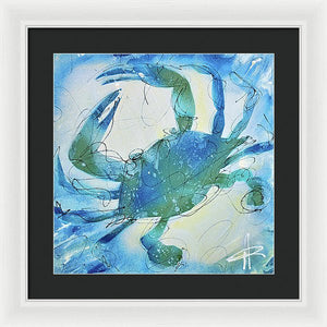 Blue Crab I - Framed Print