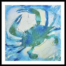 Load image into Gallery viewer, Blue Crab I - Framed Print