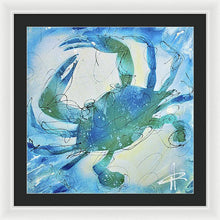 Load image into Gallery viewer, Blue Crab I - Framed Print