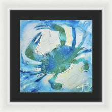 Load image into Gallery viewer, Blue Crab I - Framed Print