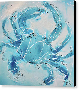 Blue Crab II - Canvas Print