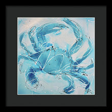 Load image into Gallery viewer, Blue Crab II - Framed Print