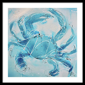 Blue Crab II - Framed Print