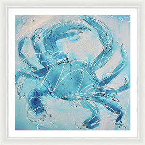 Blue Crab II - Framed Print