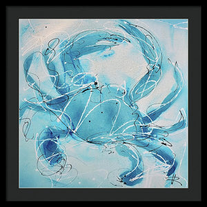 Blue Crab II - Framed Print