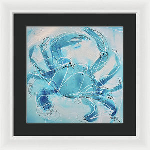 Blue Crab II - Framed Print