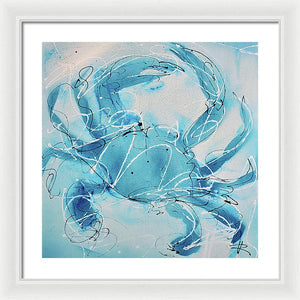 Blue Crab II - Framed Print