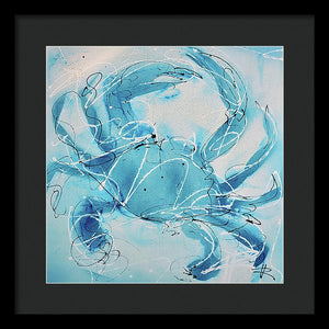 Blue Crab II - Framed Print