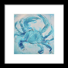 Load image into Gallery viewer, Blue Crab II - Framed Print