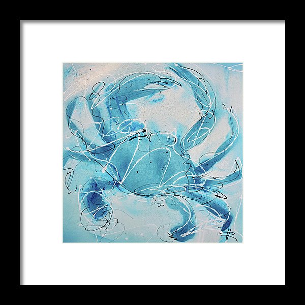 Blue Crab II - Framed Print