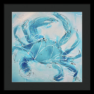 Blue Crab II - Framed Print