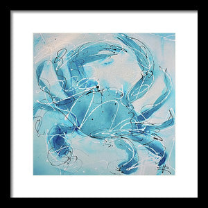 Blue Crab II - Framed Print