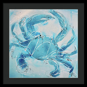 Blue Crab II - Framed Print