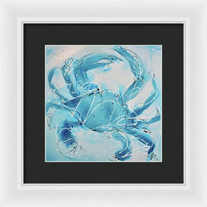 Blue Crab II - Framed Print