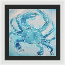 Load image into Gallery viewer, Blue Crab II - Framed Print