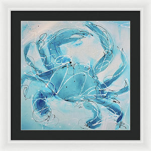 Blue Crab II - Framed Print