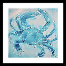 Load image into Gallery viewer, Blue Crab II - Framed Print