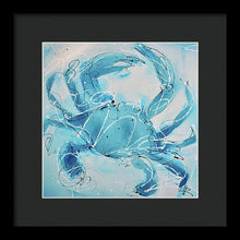 Load image into Gallery viewer, Blue Crab II - Framed Print