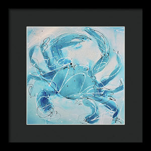 Blue Crab II - Framed Print