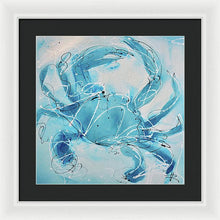 Load image into Gallery viewer, Blue Crab II - Framed Print