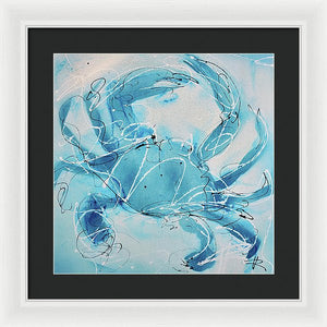 Blue Crab II - Framed Print