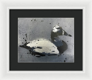 Chesapeake Decoy V - Framed Print