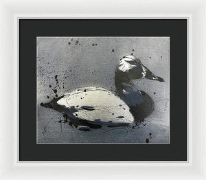 Chesapeake Decoy V - Framed Print