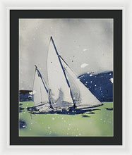 Load image into Gallery viewer, Chesapeake Log Canoe I - Framed Print