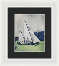 Load image into Gallery viewer, Chesapeake Log Canoe I - Framed Print