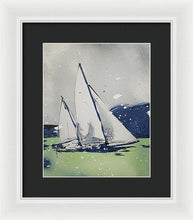 Load image into Gallery viewer, Chesapeake Log Canoe I - Framed Print