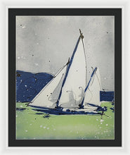 Load image into Gallery viewer, Chesapeake Log Canoe II - Framed Print