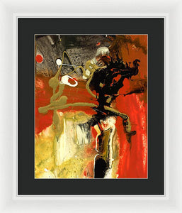 Chi I - Abstract Framed Print by Ryan Hopkins