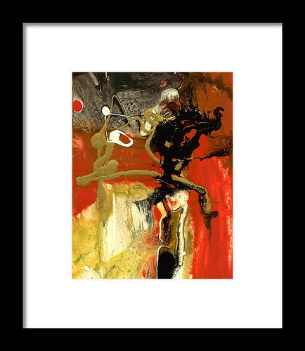 Chi I - Abstract Framed Print by Ryan Hopkins