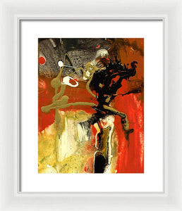 Chi I - Abstract Framed Print by Ryan Hopkins