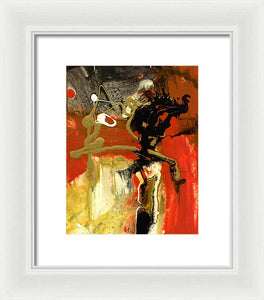 Chi I - Abstract Framed Print by Ryan Hopkins