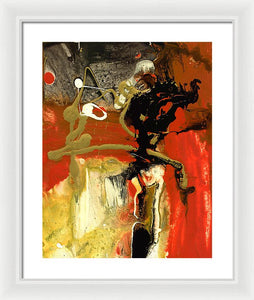 Chi I - Abstract Framed Print by Ryan Hopkins