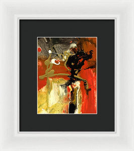 Chi I - Abstract Framed Print by Ryan Hopkins