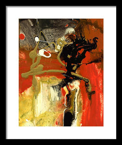 Chi I - Abstract Framed Print by Ryan Hopkins