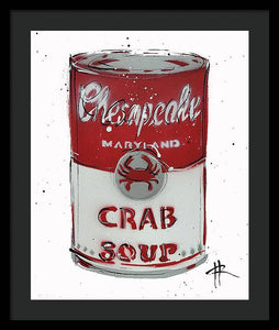 Crab Soup - Framed Print by Ryan Hopkins