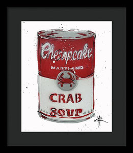 Crab Soup - Framed Print by Ryan Hopkins