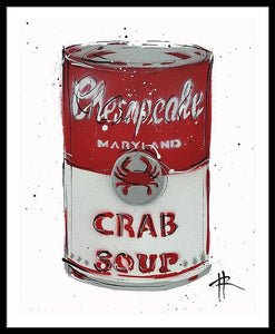 Crab Soup - Framed Print by Ryan Hopkins