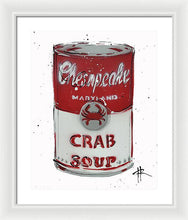 Load image into Gallery viewer, Crab Soup - Framed Print by Ryan Hopkins