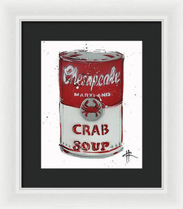 Crab Soup - Framed Print by Ryan Hopkins