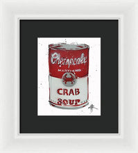 Load image into Gallery viewer, Crab Soup - Framed Print by Ryan Hopkins