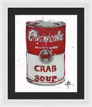 Load image into Gallery viewer, Crab Soup - Framed Print by Ryan Hopkins