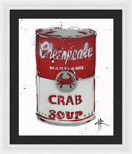 Load image into Gallery viewer, Crab Soup - Framed Print by Ryan Hopkins